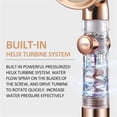 thumbnail image 3 of Turbocharged Shower Head 3 Mode High Pressure Adjustable Filter Spray Nozzle Water Saving Home Shower Head Bathroom Accessories (White Gold), 3 of 7