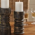 thumbnail image 2 of Park Designs Short Rustic Candlestick, 2 of 5