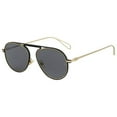 thumbnail image 2 of Sunglasses Rag &amp; Bone Rnb 9003 /S 0AOZ Semi Matte Gold / Ir Gray Blue Lens, 2 of 5