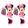 JA-RU Disney Stretchy Toys Mickey & Minnie Figures Squish & Pull Toys (2 Minnie Figure) Clubhouse Disney Anxiety Calming Fidget Toy, Stress Toys, Birthday Party Gifts for Kids, Boys & Girls W-B-6900-2