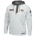 thumbnail image 2 of Men's Colosseum Arctic Camo LSU Tigers OHT Military Appreciation Quarter-Zip Hoodie, 2 of 4
