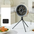 thumbnail image 1 of Elodie Desktop Range Hood Adjustable Angle Mini Extractor Hood for Dorm Kitchen BBQ White, 1 of 8