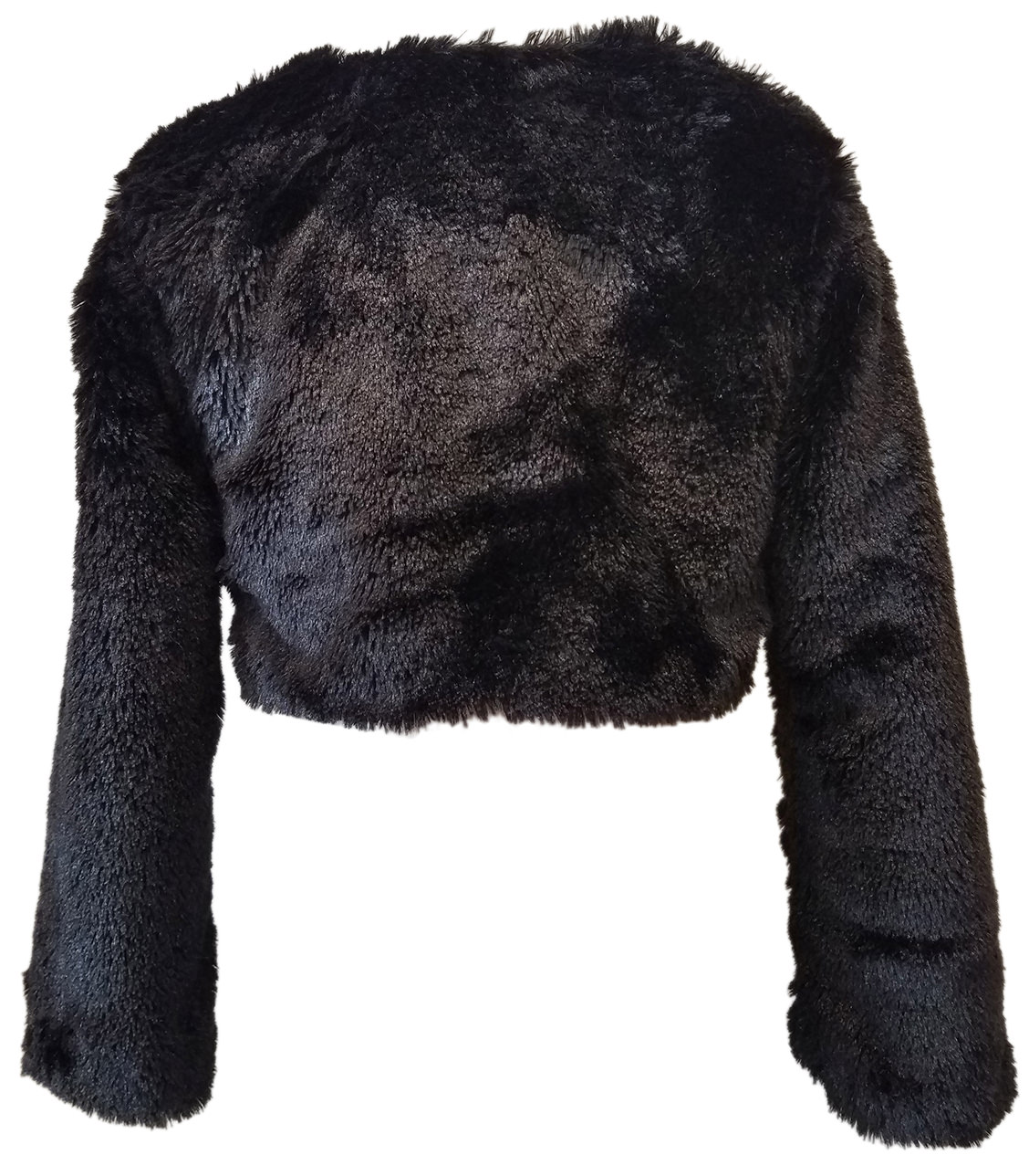 Big Girl Faux Fur Dress Coat Flower 