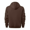 thumbnail image 4 of sususu Hoodies for Men Graphic Design Pullover Hooded Sweatshirt Lined Soft Comfortable Casual Long Sleeve Outdoor Athletic Jacket For Fall Winter,Coffee,XXXL, 4 of 4
