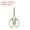 Bronze, variant on Uxcell 6" Stainless Steel Vintage Mini Scissors for Embroidery Cross Stitch Sewing Gold