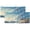 Pattern-3, variant on Coastal Nautical Kitchen Window Curtain Valance Lighthouse Ocean Beach Seasides Window Valance for Bedroom Bathroom Living Room Dining Room Valances Set 54 by 18 in, 2 Panel
