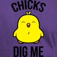 thumbnail image 3 of CafePress - Chicks Dig Me Dark T Shirt - Men's Classic Graphic Cotton T-Shirt, 3 of 4