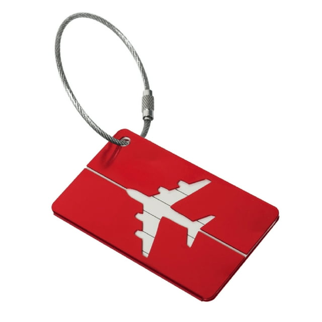 Dsscvnef Luggage Tag With Address Tag Suitcase Tag Aluminum Luggage Tag Luggage Tag Suitcase for Quick Find Travel Bag Charging Organizer Bag Charger Travel Organizer