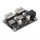 thumbnail image 1 of Cargador Rápido para Coche con Doble USB, Módulo de Carga Rápida, Entrada de 6 V-30 V, Puerto Único de 18 W, para Placa Base de Vehículo QC2.0 y QC3.0 B, 1 of 5