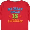 thumbnail image 4 of Inktastic My Great Uncle is Awesome Boys or Girls Long Sleeve Toddler T-Shirt, 4 of 5