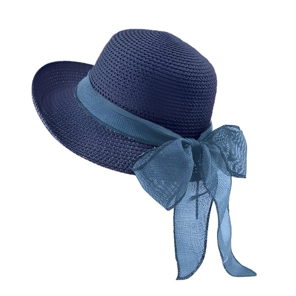 TELOLY Sun Hats for Women,Women'S Holiday Sun Summer Hat Beach Sun Baseball Caps Beach Hats for Women Navy Baseball Hats for Women