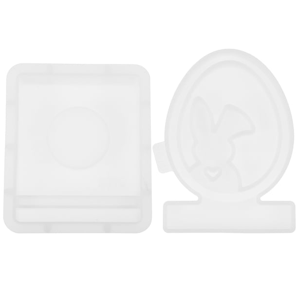 1 juego de moldes de silicona para portavelas de conejito, molde de silicona para manualidades, molde para velas de conejito, molde para portavelas