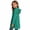 Green, variant on Shachafan Girls Long Sleeve Solid Pocket Hooded Tunic Sweatshirt Dress Casual Pullover Hoodie For Kids 18 Month Boy Sweater
