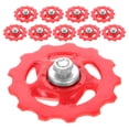 thumbnail image 2 of KAKOWELY bicycle accessory 10pcs Rear Derailleur Pulley Derailleur Pulley Wheels Bike Rear Derailleur Roller Mountain Bike Derailleur Pulley Bike Rear Derailleur Wheel Part, 2 of 4