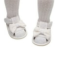 thumbnail image 2 of Meihuid Cute Baby Girl Summer Bow Sandals with Anti-slip Soft Sole for Outdoor Activities, 2 of 2