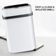 thumbnail image 4 of Monstrate Cubo de basura inteligente, cubo de basura inteligente de inducción con Sensor infrarrojo automático con tapa, cubo de basura con interruptor Suministros de limpieza para el hogar 13L Monstrate HA062158-01B, 4 of 6