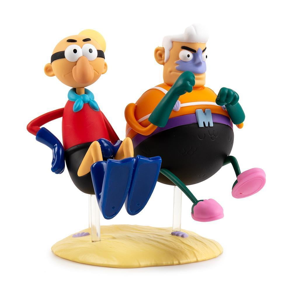 Nickeloden SpongeBob SquarePants Mermaidman & Barnacleboy 6" Vinyl