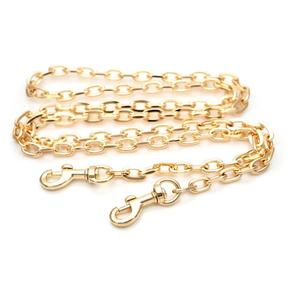 CRAFTMEMORE 55 Inches Purse Chain Strap, Crossbody Purse Handle Replacement, Metal Shoulder Handbag Accessories CH087 (Gold)
