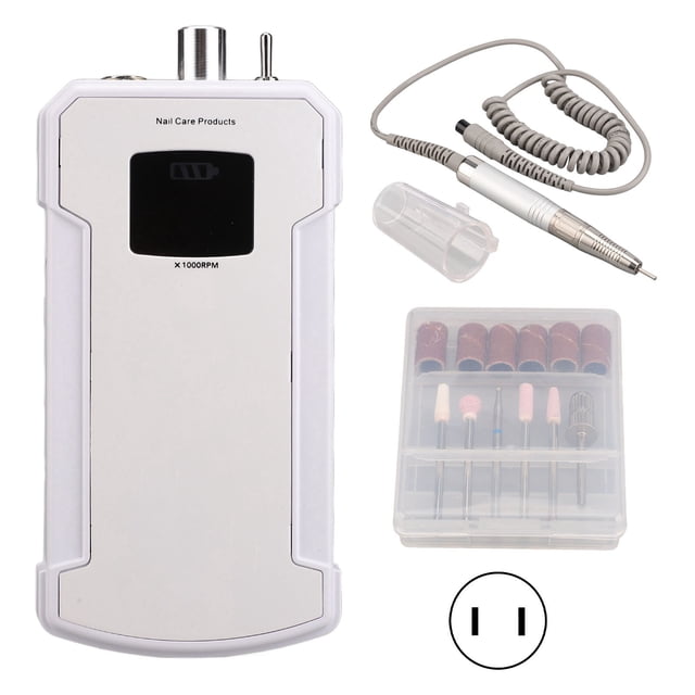 Máquina pulidora de uñas LCD, máquina pulidora de uñas 35000RPM, máquina pulidora de uñas eléctrica, diseño aerodinámico