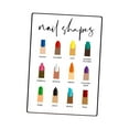 thumbnail image 3 of BELOVING Nail Shape Display DIY Fashion Design Nails Color Display Board Nail Art Tool E, 3 of 10