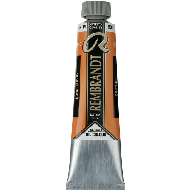 Rembrandt Oil Colour Paint 40ml Series 3-Deep Gold-ROCP40S3-803
