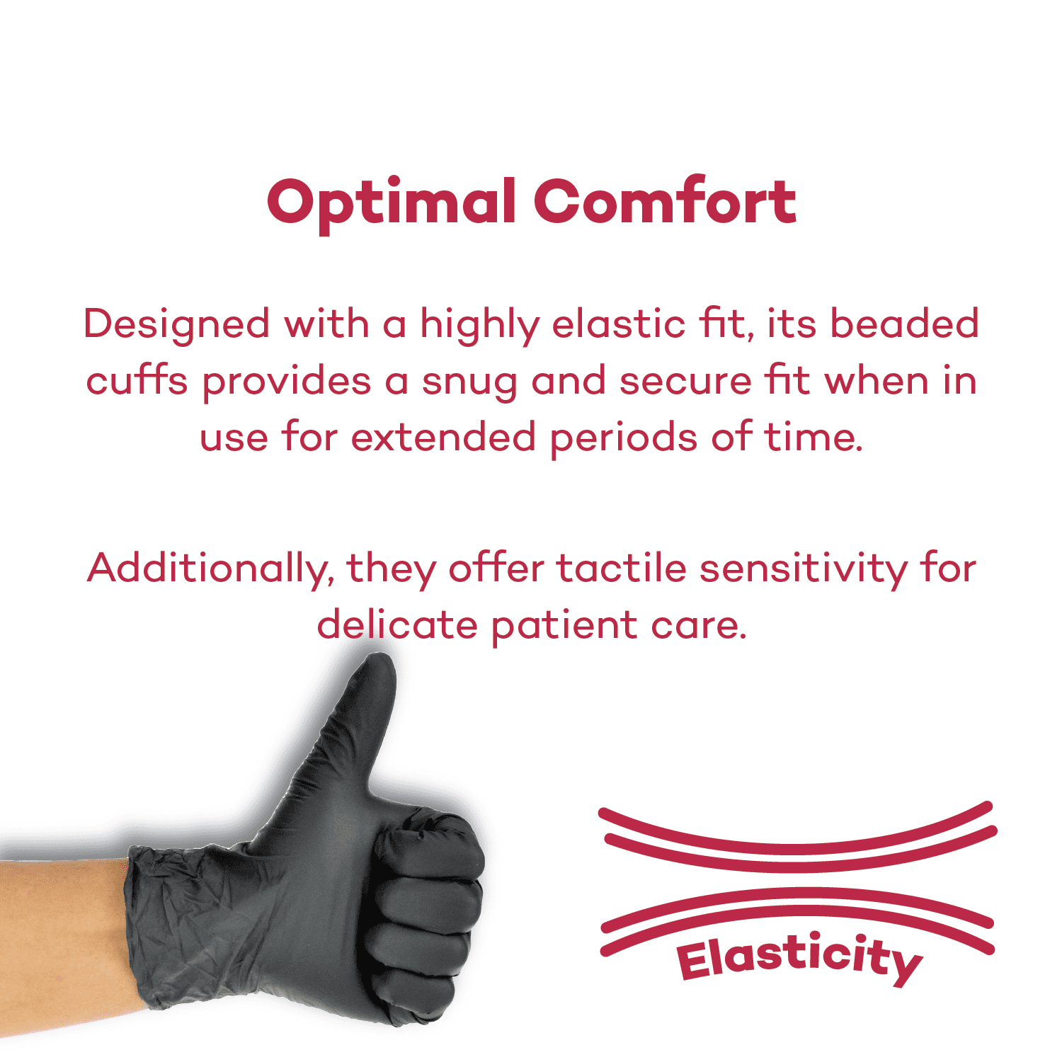 Dealmed Nitrile Exam Gloves, Black – 100 Count Disposable, Non-Irritating, Latex Free, Multi-Purpose for First Aid and Medical Facilities (X-Large, Case of 10)