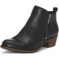 thumbnail image 1 of Botines de Mujer Lucky Brand Basel Negros con Tacón de 3.8 cm, 1 of 6