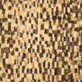 thumbnail image 1 of Ahgly Company Indoor Square Abstract Brown Modern Area Rugs, 5' Square, 1 of 4