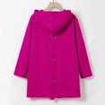 thumbnail image 7 of Women's Trench Coat Elegant Plain Warm Transition Coat Winter Jacket Long Sleeve Autumn Winter Women's Jacket Lapel Coat Womens Casual Coats And Jackets Ll Womens Casual Anorak Jacket Casual Women, 7 of 7