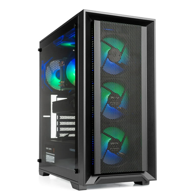 RGB Gaming PC – Intel Xeon E5 10-Core, Quadro K620, 16GB RAM