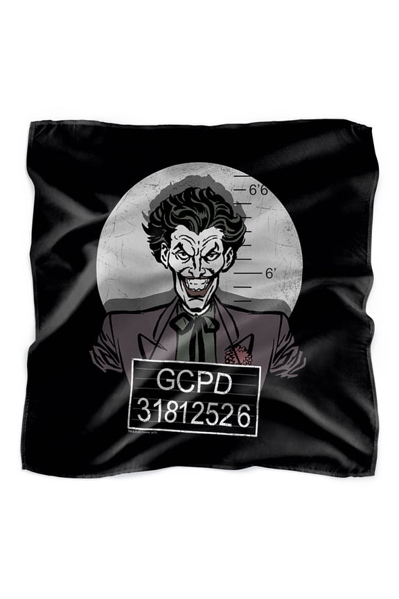 Batman Joker Busted! Bandana (21 in x 21 in)