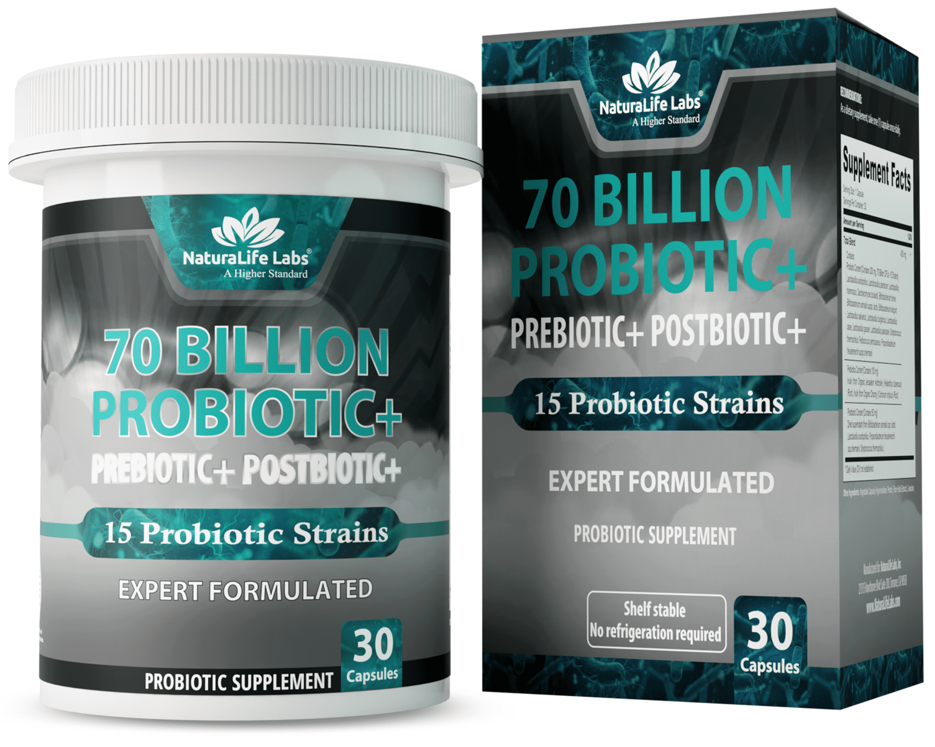 GLP-1 XLR8 Supplement Digestion, Constipation, Bloating Relief with  Akkermansia 2.6 Billion AFU Live Prebiotic Probiotic Postbiotic Gut Health  + Berberine for Women Men 120 Capsules