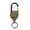 D, variant on 1 Pack Heavy Duty Badge Reel with 23.6" Steel Cord – Retractable Keychain & ID Holder, Durable Metal Belt Clip Lanyard Reel for Keys, Badges & Outdoor Work (Khaki)