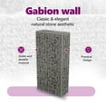 thumbnail image 3 of vidaXL Gabion Wall with Covers Fence Panels Outdoor Garden Galvanized Steel, 3 of 7
