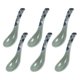 thumbnail image 1 of cucharas de sopa asiáticas, cucharas japonesas para servir, cucharas de cerámica blanca, cucharas de sopa irrompibles, cucharas de sopa chinas de cerámica, 1 of 4