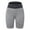 Gray, variant on Women Fashion High Waist Yoga Leggings Sport Fitness Five-point Pants Breathable for Jogging Cycling Table Tennis Volleyball Tennis