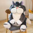 thumbnail image 5 of Juguete de peluche de dibujos animados Kawaii para niños y niñas, muñeco de gato negro suave, almohada de Animal, regalo de cumpleaños y Halloween, 15-60cm, 5 of 5