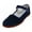 Navy, variant on Women's Velvet Mary Jane Shoes Flat Ballet Colors