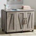 thumbnail image 4 of Better Homes & Gardens Modern Farmhouse Sewing Table, Rustic Gray Finish, 4 of 14