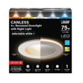 thumbnail image 1 of Feit Electric 3009814 Downlight Encastré à LED 4 Po., Blanc, 1 of 4