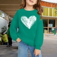 thumbnail image 2 of YunPes Kids Sweatshirt Round Neck Long Sleeve Sweatshirt Letter Print Inspirational Winter Clothes Story So Far Hoodie, 2 of 7