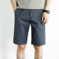 thumbnail image 6 of HAOYUNL Mens Cotton Cargo Shorts Casual Stretch Summer Shorts Casual Athletic Five Pants with Pockets, 6 of 8