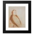 thumbnail image 2 of Odilon Redon 12x14 Black Modern Framed Museum Art Print Titled - Portrait of A.M.L. Bonger-Van the Linden (1905), 2 of 5