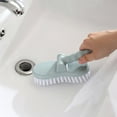 DODOING 2 in 1 Floor Scrub Brush, Adjustable Long Handle Scrubber