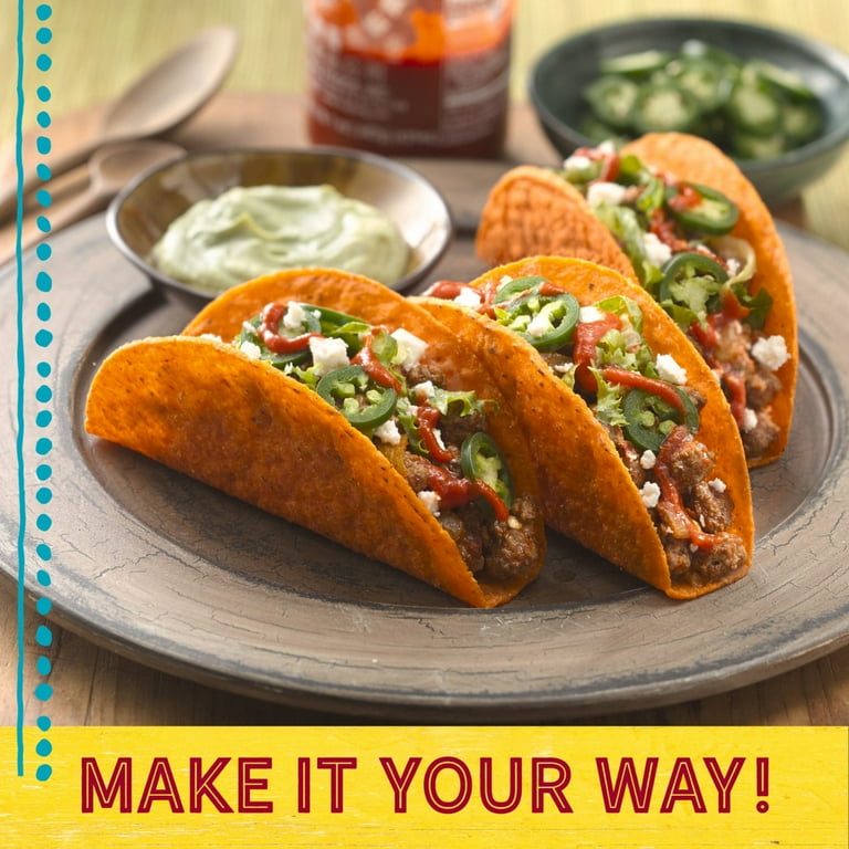 Old El Paso Stand 'N Stuff Nacho Cheese Flavored Taco Dinner Kit