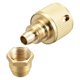 thumbnail image 3 of Adaptadores de conectores rápidos de latón de 3/8" para mangueras de jardín, accesorios de grifo de agua 1 pieza, 3 of 5