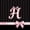 Pink Black H, variant on Manfei Letter A Print Blackout Curtains,Pink Dreamy Bow Window Curtains Pack of 2 (38x45 Each)