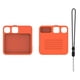 thumbnail image 2 of Funda Bolsillo Protectora Silicona Anticaída Con Cordón para Rabbit R1 AI, 2 of 9