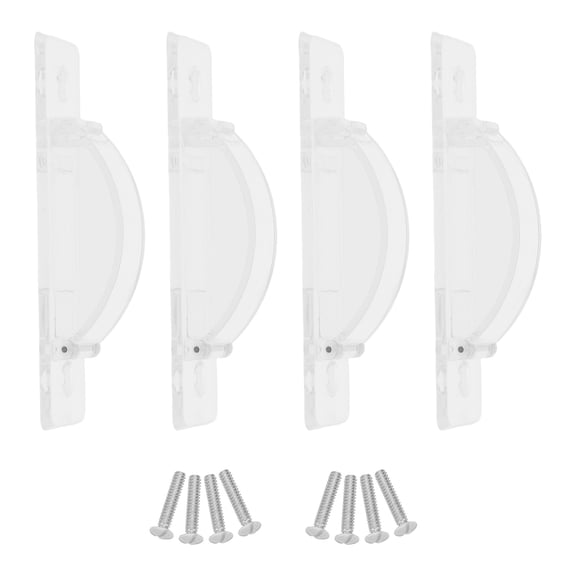 COOPHYA 4Pcs Creative Light Switch Lock Covers with Indicator Light Visibility for Versatile Use