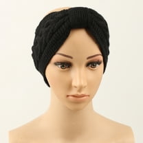 Nrmvnmi Summer Saving 2024 Knit Headbands Winter Ear Warmers, Twisted Elastic Turban Head Wraps with Bow Knot, Hair Band Accessories, Hair Scrunchies Scarves for Women Girls For Womens Gifts